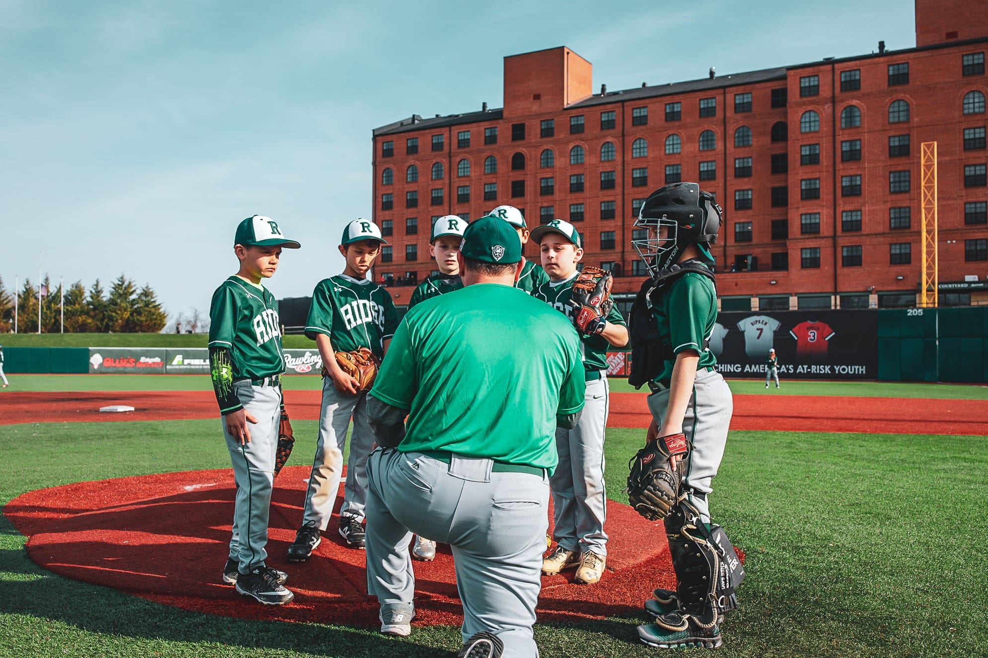 Southern California baseball team builds its own Green Monster