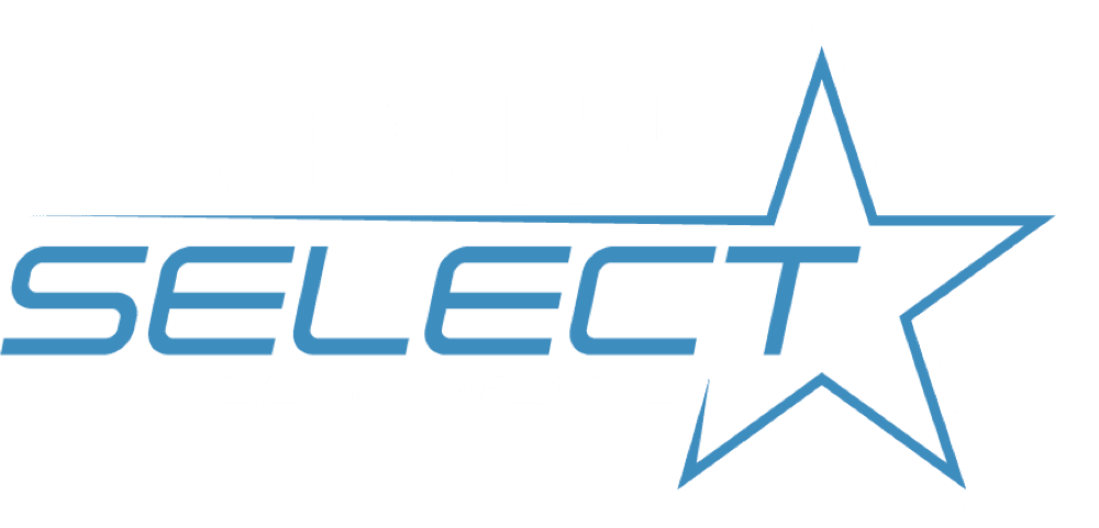 Ripken Select Baseball Tournament logo in white