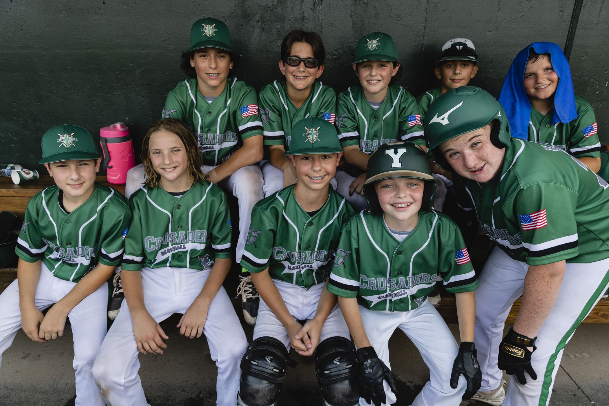 green baseball teams