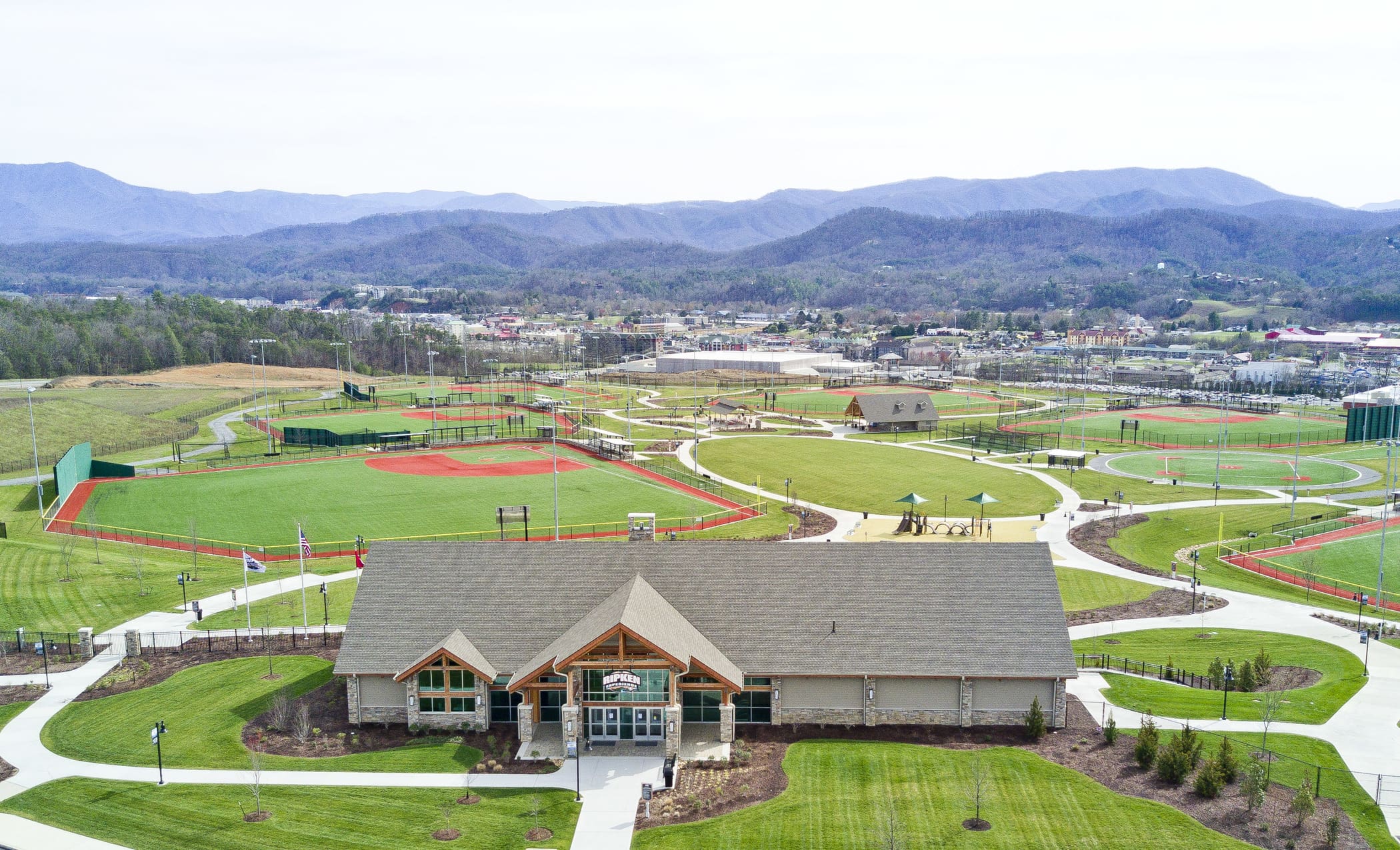 Drone image of The Ripken Experience™ Pigeon Forge