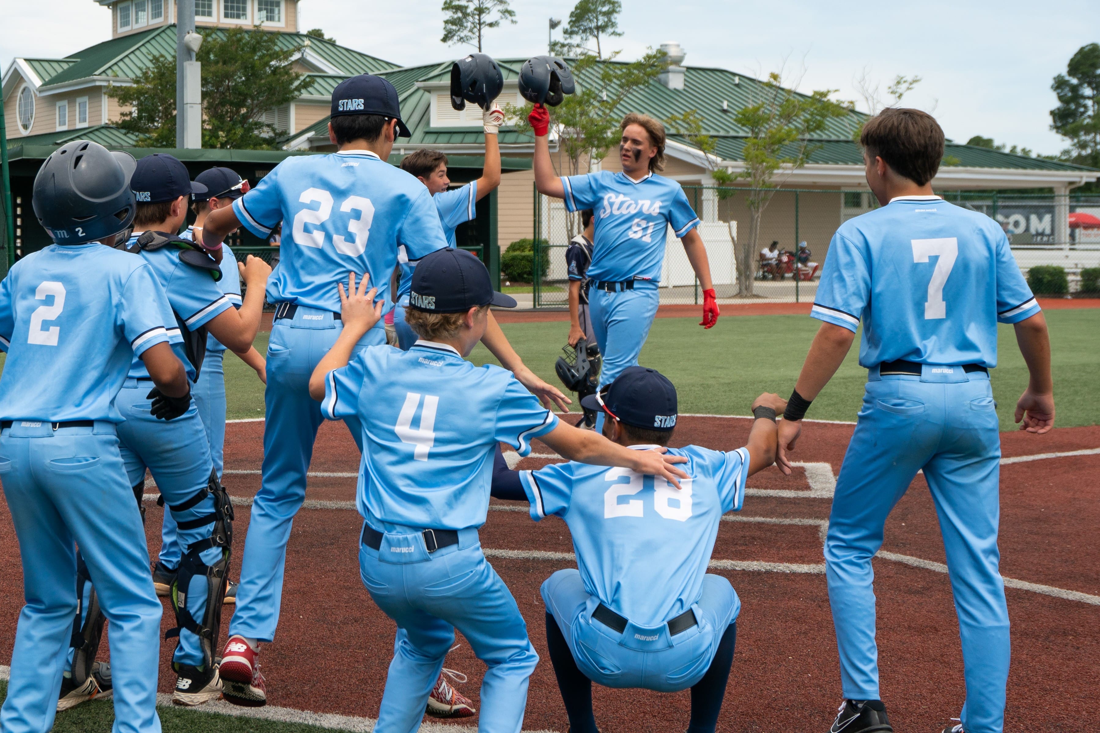 Featured PG Select Navy Men's Baseball Uniform