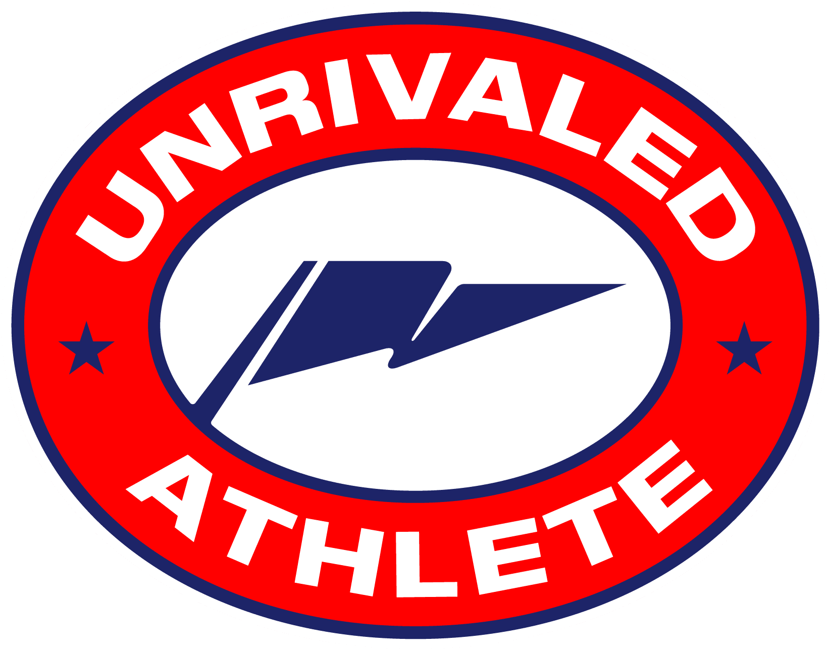 Unrivaled Athlete - Full Color White Outline