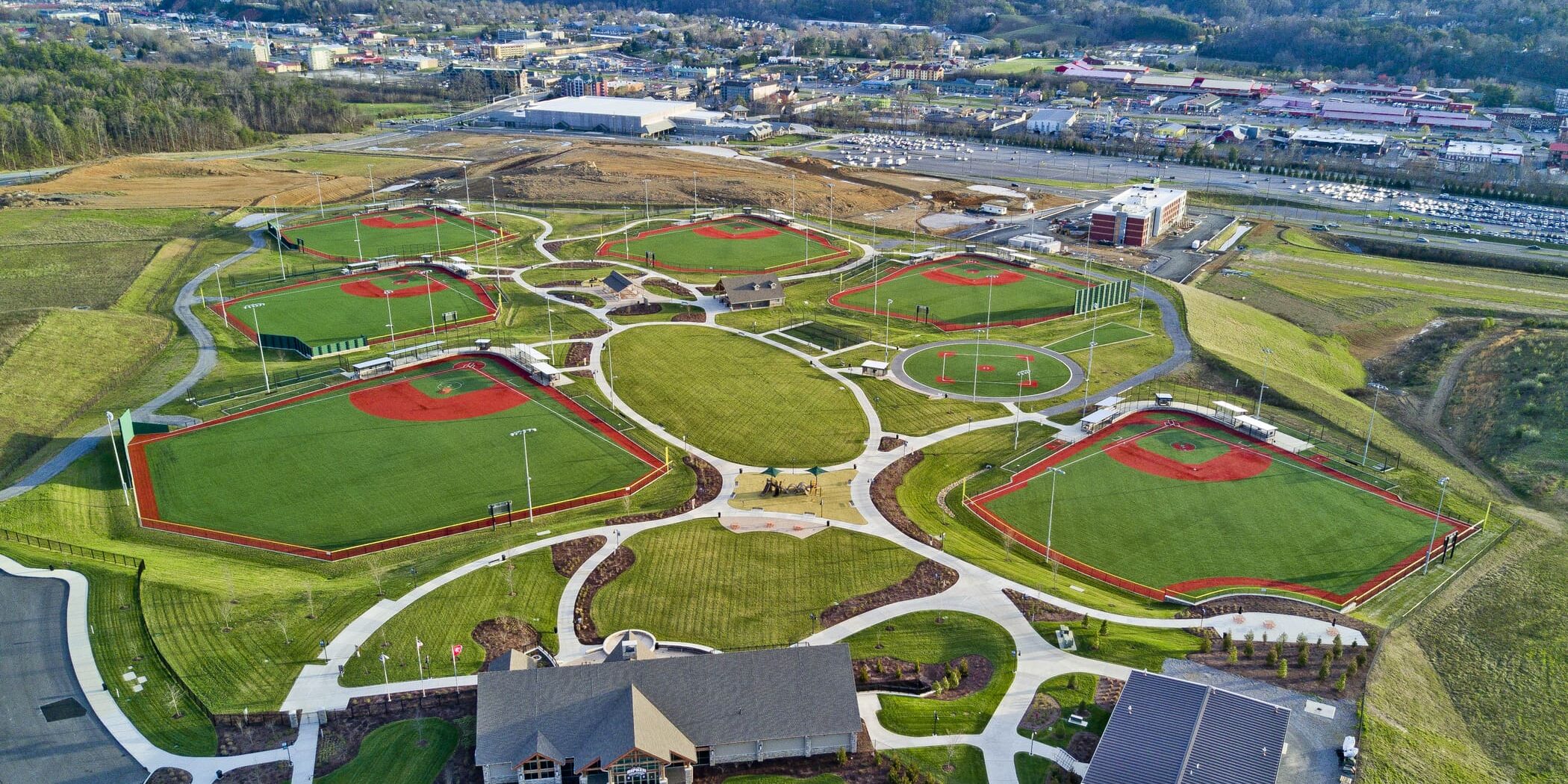 The Ripken Experience™ Pigeon Forge a youth baseball softball tournament facility in Tennessee